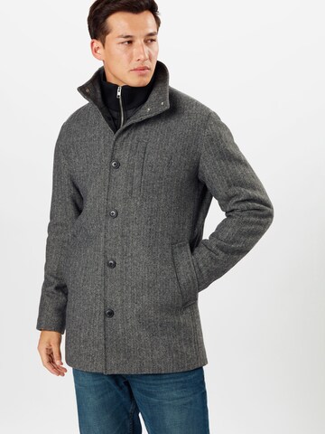 JACK & JONES Regular Fit Mantel 'Dual' in Grau