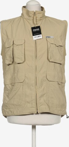 SALEWA Vest in XS in Beige: front