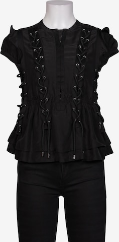 Diesel Black Gold Bluse XXS in Schwarz: Vorderseite
