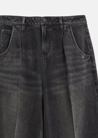 s.Oliver Baggy Bandplooi jeans in Grijs: voorkant