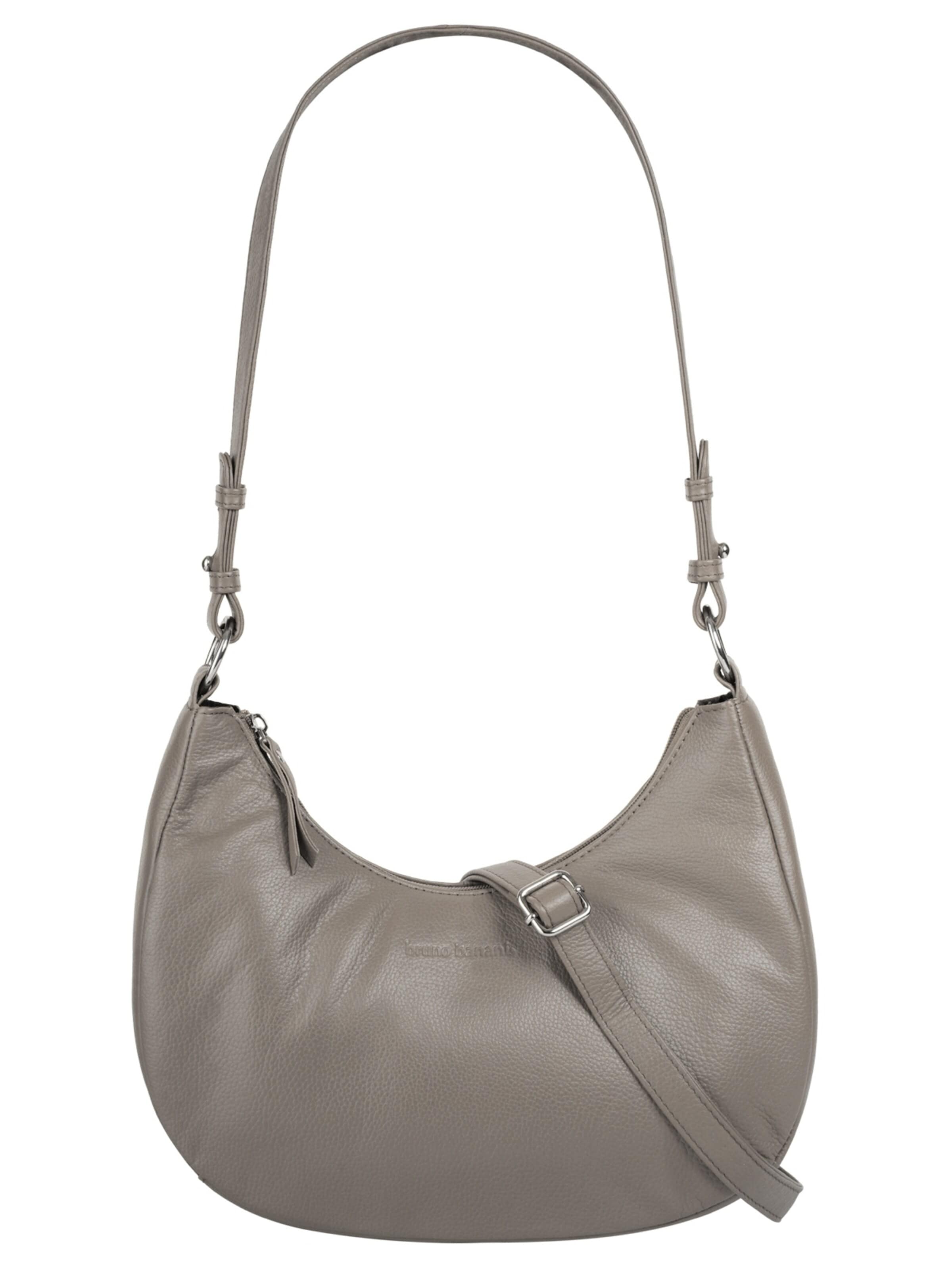 Bruno Banani Crossbody Bag in Grey: front