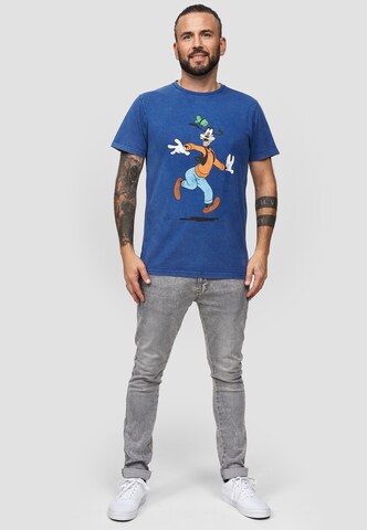 Recovered Shirt 'Disney Excited Goofy' in Blue