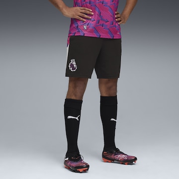 Regular Pantalon de sport 'Premier League Brilliance' PUMA en noir : devant