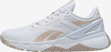 Reebok Athletic Shoes 'Nanoflex TR' in White: front