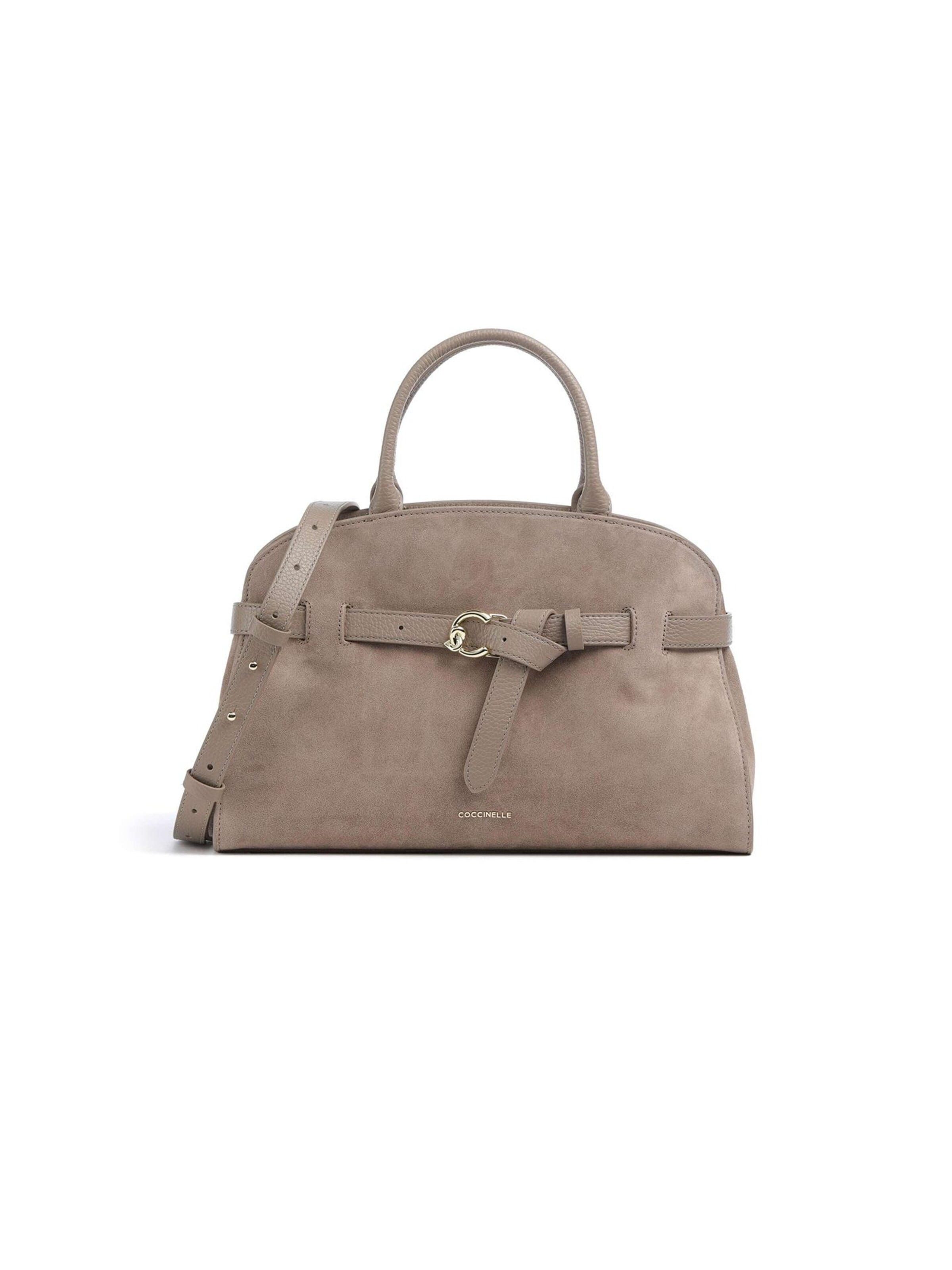 Coccinelle - Bolso de mano en gris: frente