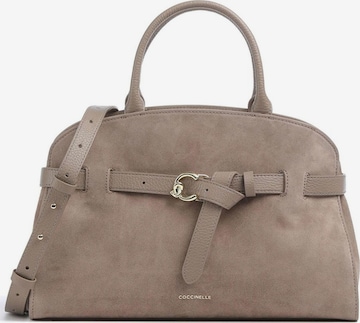 Coccinelle - Bolso de mano en gris: frente