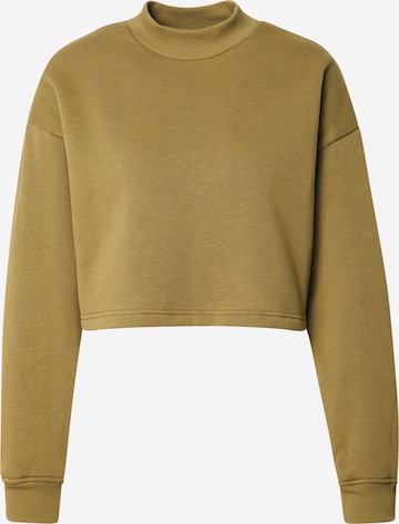 Urban Classics Sweatshirt in Green: front