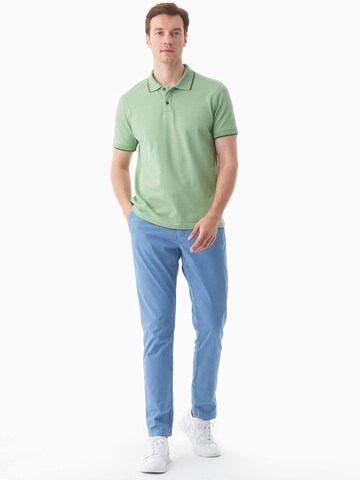 Organication Poloshirt in Grün