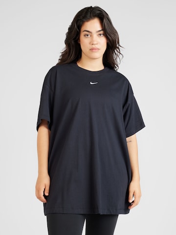 Nike Sportswear - Camisa 'Essential' em preto: frente