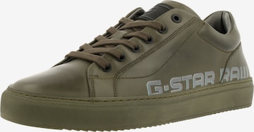 G-Star RAW Sneakers 'LOAM WORN TNL' in Green: front