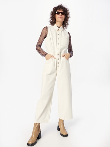 LEVI'S ® Kezeslábas 'Sleeveless Jumpsuit' - fehér