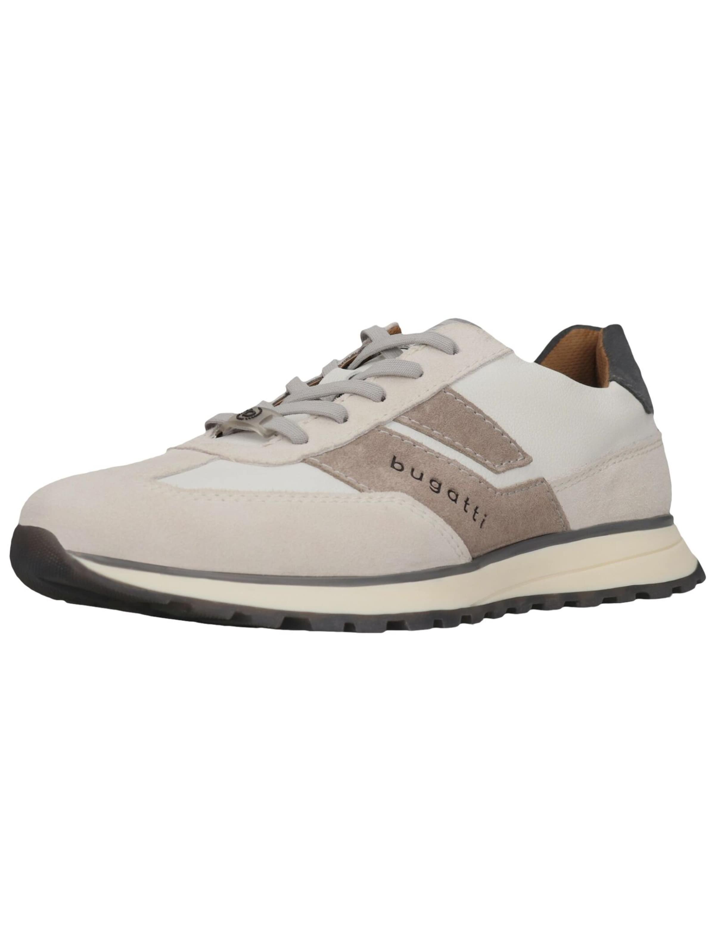 bugatti Platform trainers in Beige: front