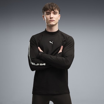 PUMA Performance shirt 'Cloudspun' in Black: front