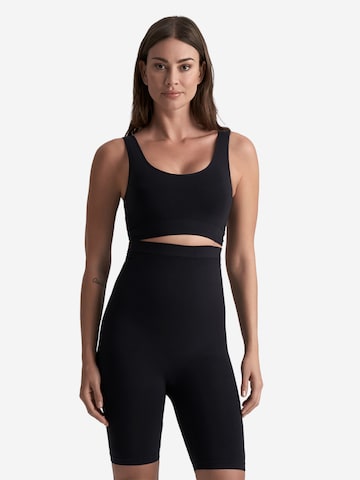 Bye Bra Push-up Shapingtop 'Soft Touch Seamless Reversible Bra Top' in Schwarz