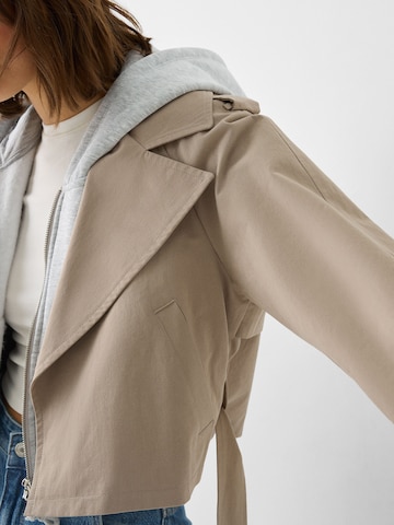 Manteau mi-saison Bershka en gris