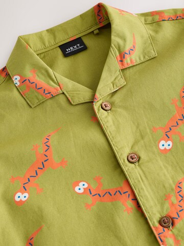 Next Regular Fit Hemd in Grün