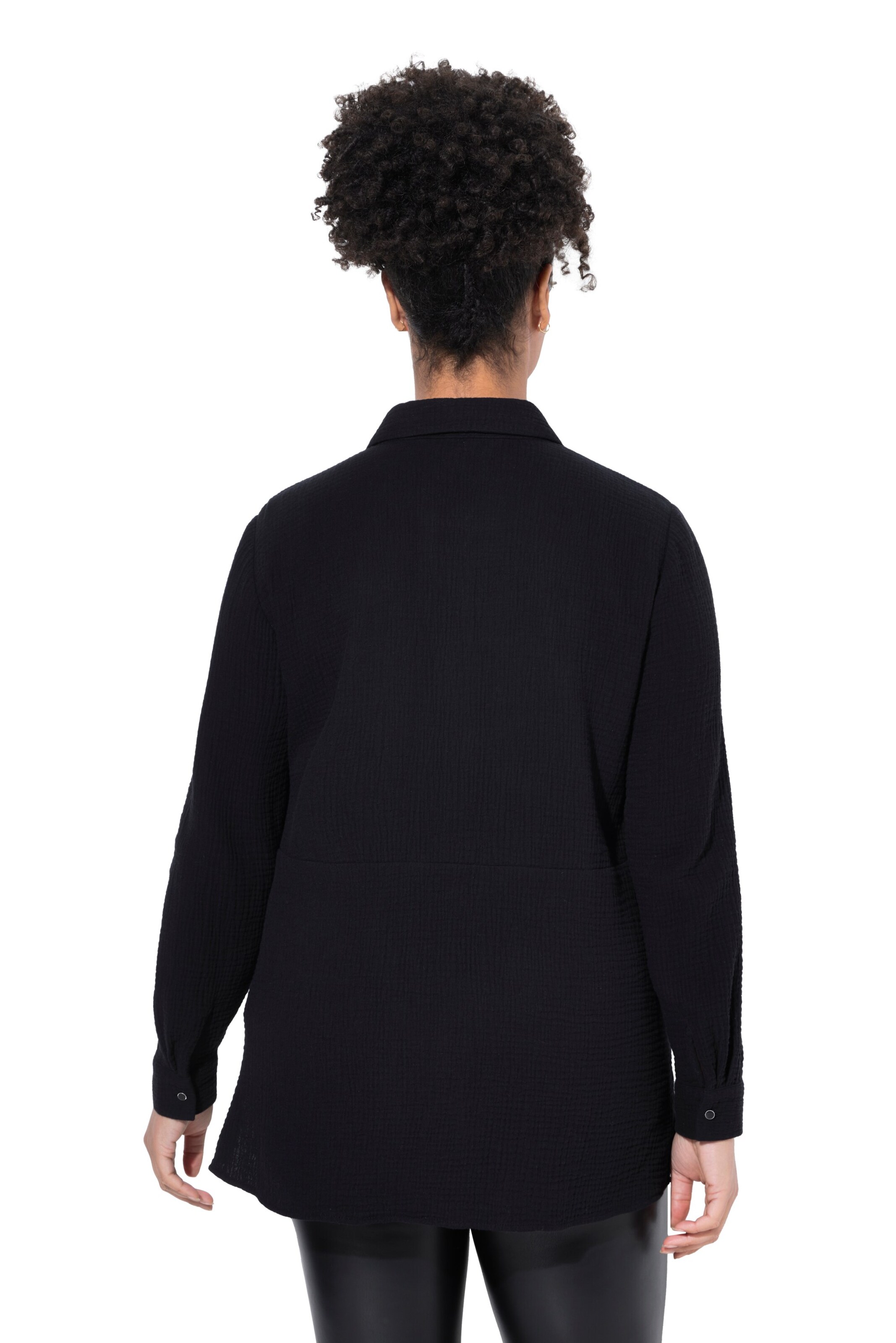 MIAMODA Blouse in Black