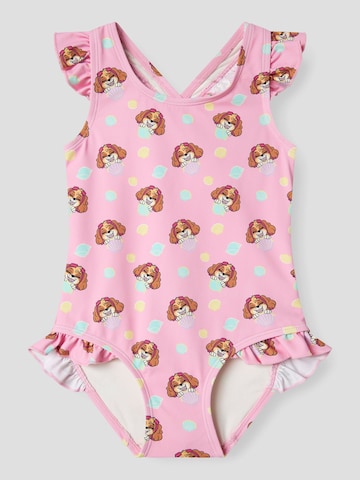 NAME IT Badeanzug 'Paw Patrol' in Pink