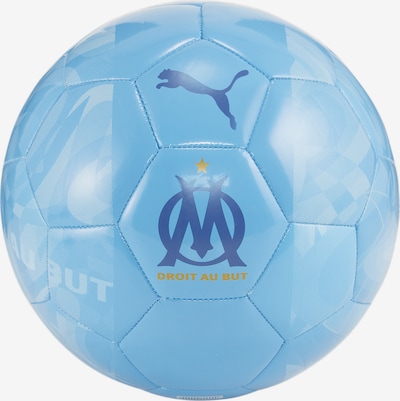 PUMA Ball 'Olympique de Marseille 23/24' in azur / pastellblau / dunkelblau / honig, Produktansicht
