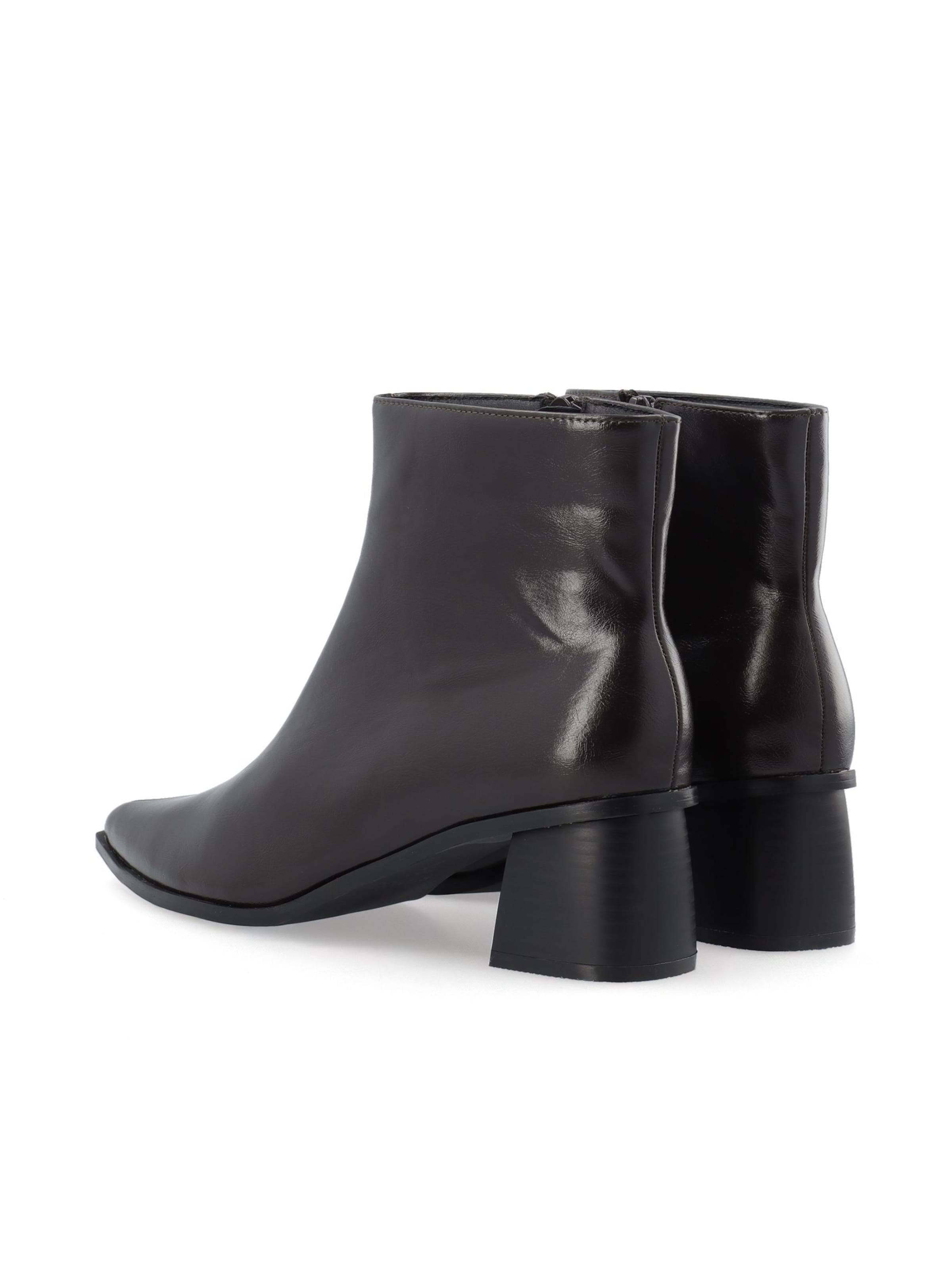 Bianco - Botas de tobillo 'Leonora' en negro