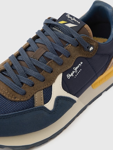 Sneaker bassa 'BRIT ESSENCE' di Pepe Jeans in blu