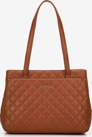 Wittchen Shopper in Brown: front