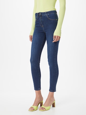 Karen Millen Skinny Jeans in Blau: predná strana