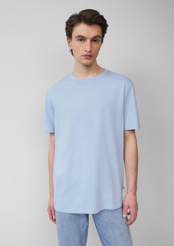 T-Shirt QS en bleu : devant