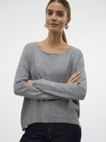 Pull-over 'VMBREEZE' VERO MODA en gris