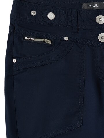 CECIL - regular Pantalón 'New York' en azul
