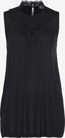 LASCANA Top in Schwarz: predná strana