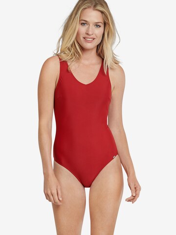 SCHIESSER T-shirt Swimsuit 'Aqua' in Red