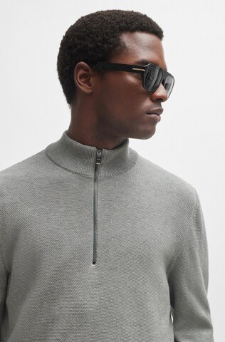 BOSS Pullover 'Ebrando-P' in Grau