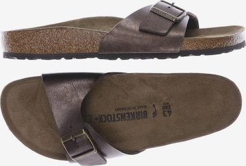 BIRKENSTOCK Sandalen 43 in Braun: predná strana