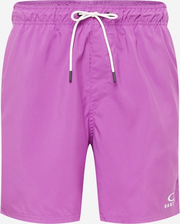 OAKLEY Regular Sportshorts 'CLEAR LAKE' in Lila: predná strana