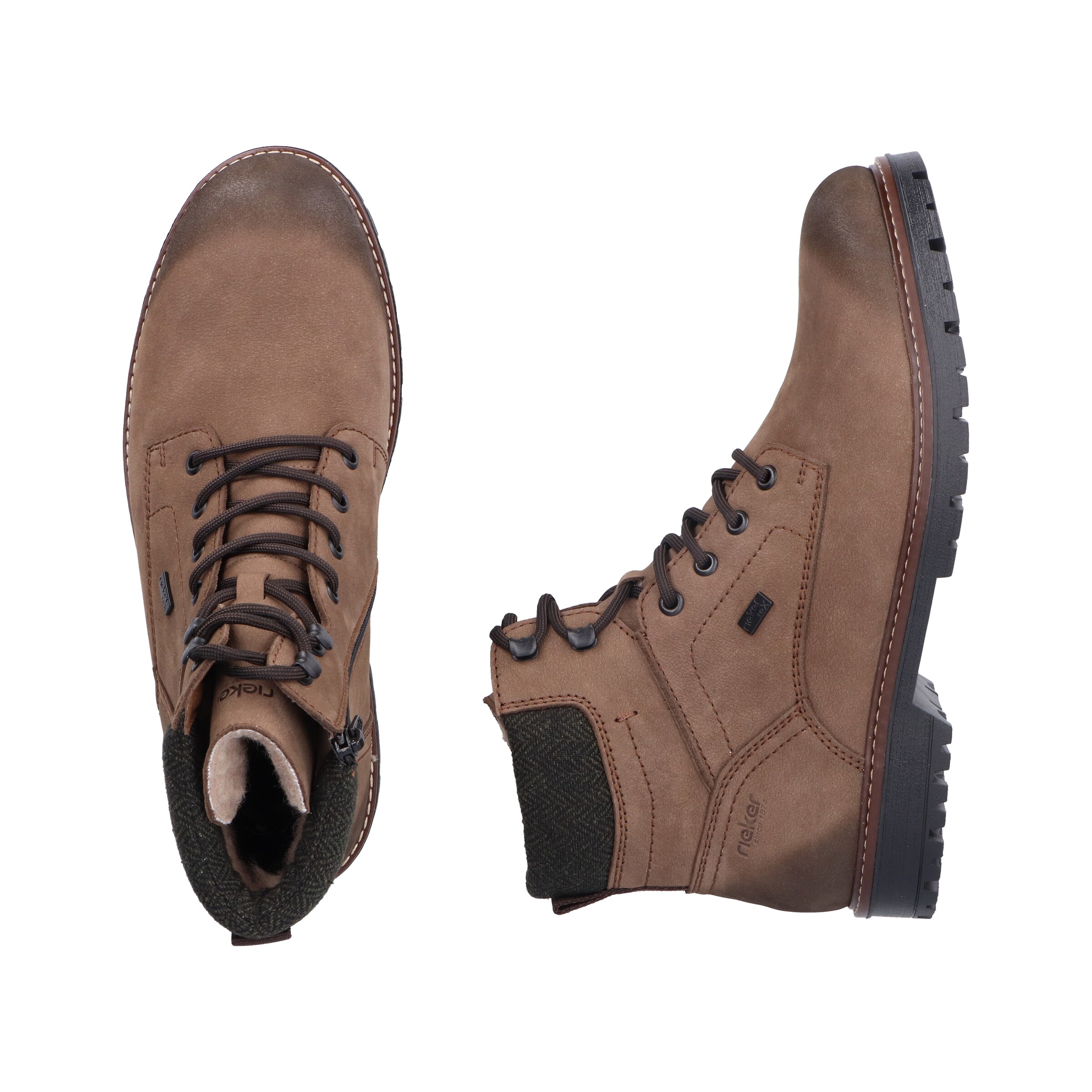 Rieker Schnürboots in Braun