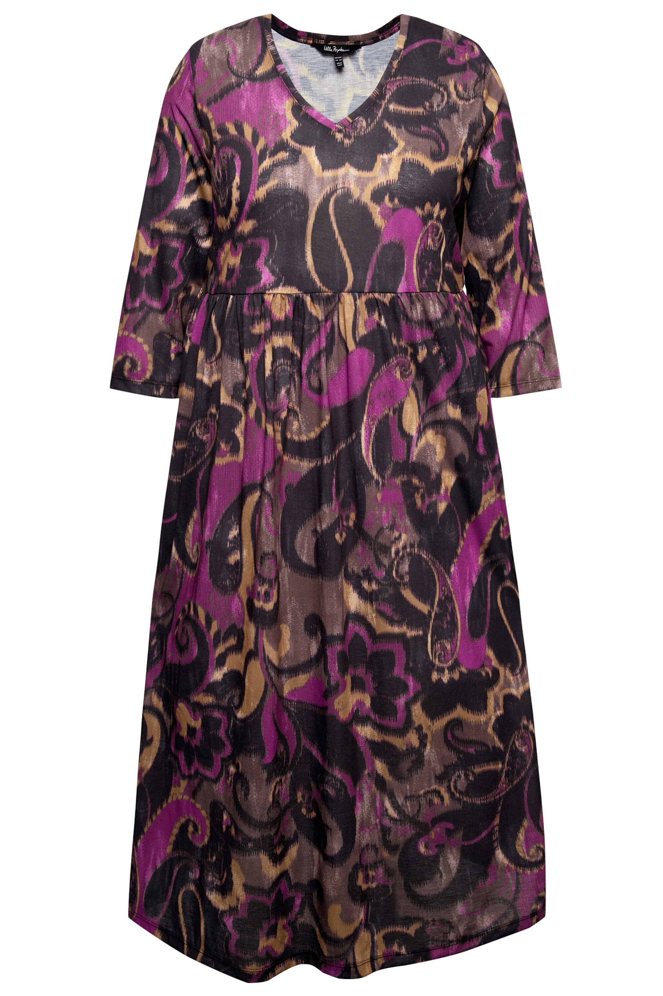 Ulla Popken Kleid in Lila: Vorderseite