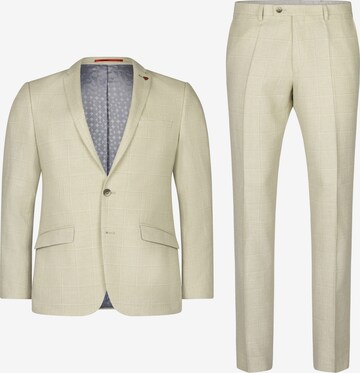 ROY ROBSON Slimfit Anzug in Beige: predná strana