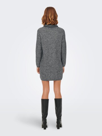 JDY Knitted dress 'INGEBORG' in Grey