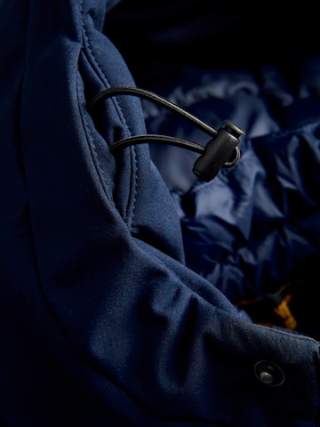 mėlyna JACK & JONES Demisezoninė parka 'JJCLARK'