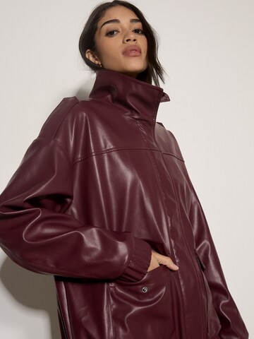 Apricot Oversized  Jacket ' ' in Lila