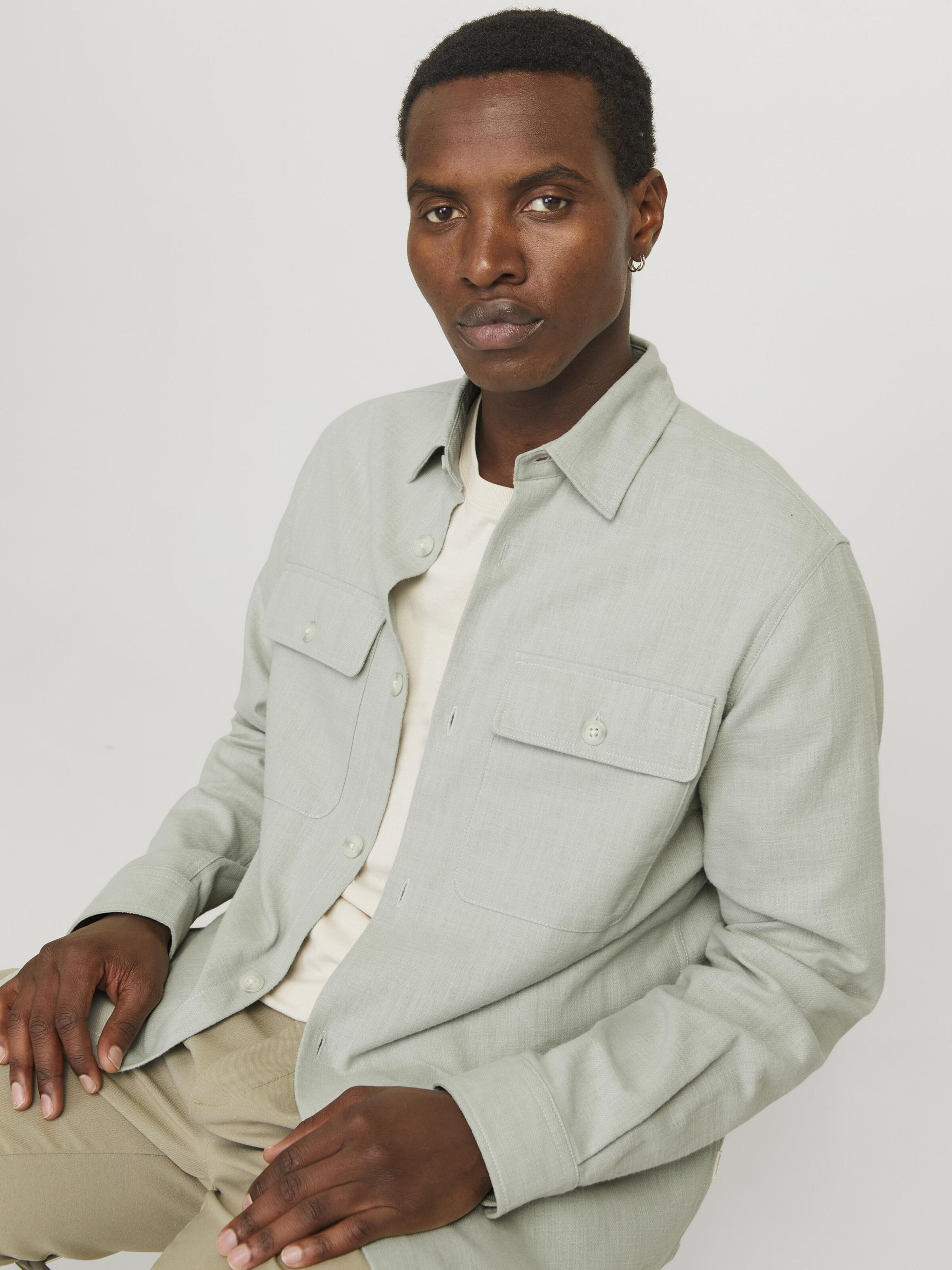 Ict Department Herren Hemd Jack Wolfskin JACK JONES Comfort Fit