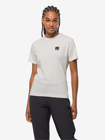 T-shirt fonctionnel JACK WOLFSKIN en blanc : devant