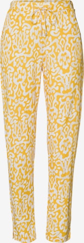 Hanro Pajama pants 'Sleep & Lounge' in Yellow: front