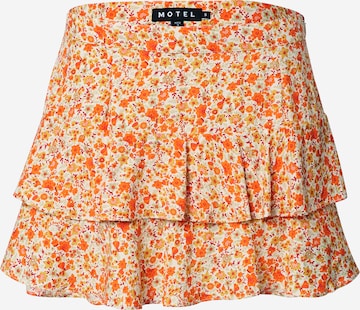 Motel Skirt 'Lowisa' in Orange: front