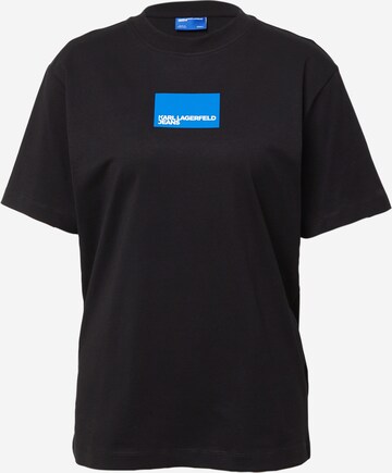 T-shirt KARL LAGERFELD JEANS en noir : devant