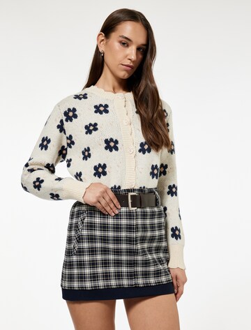 Koton Knit Cardigan in Beige: front