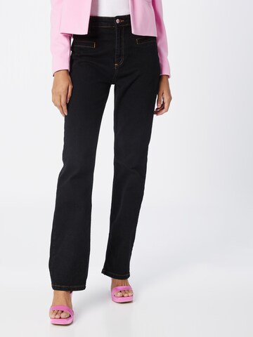 Trendyol regular Jeans i sort: forside