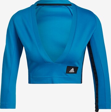 ADIDAS SPORTSWEAR Functioneel shirt 'Mission Victory' in Blauw: voorkant