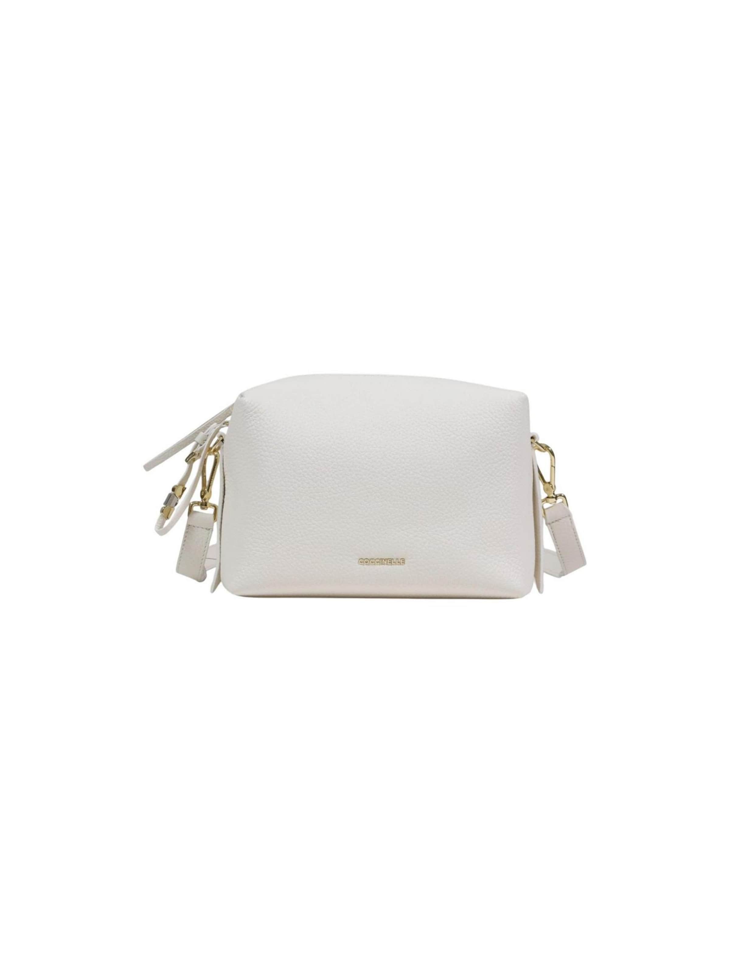 Coccinelle - Bolso de hombro 'E1 U45 15 01 01 - NORY' en blanco: frente
